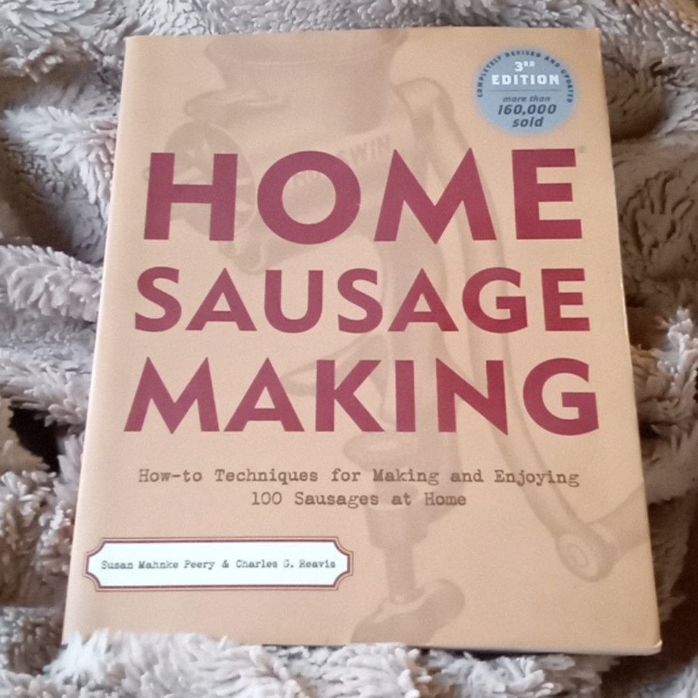 Home Sausage Making, used book, by Susan Mahnke Peery & Charles G. Reavis